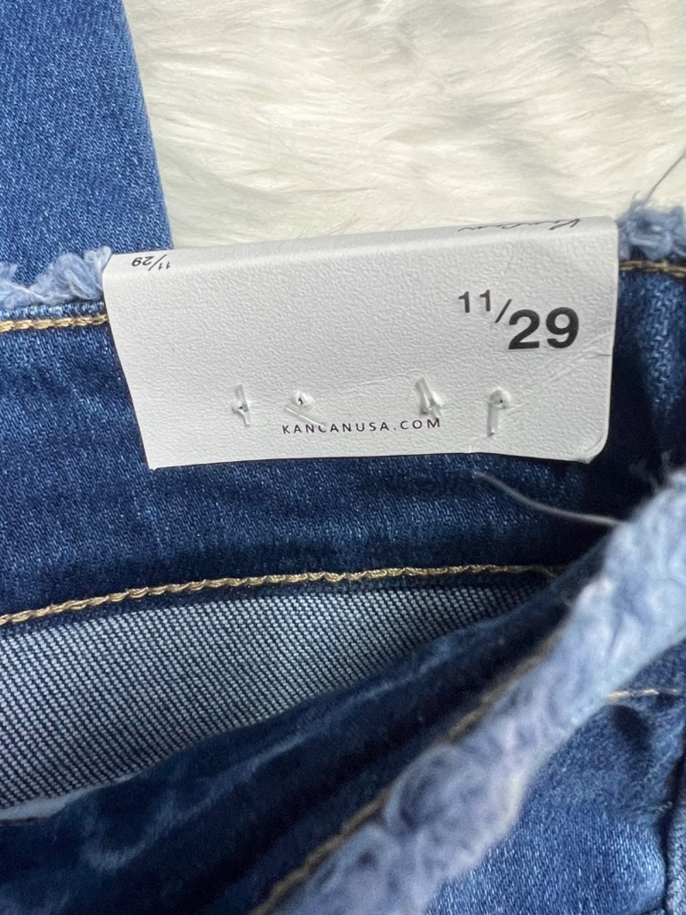 👖NWT🤩 |•KANCAN•| High Rise Flare Leg Jeans Size 11/29👖 - Picture 6 of 9